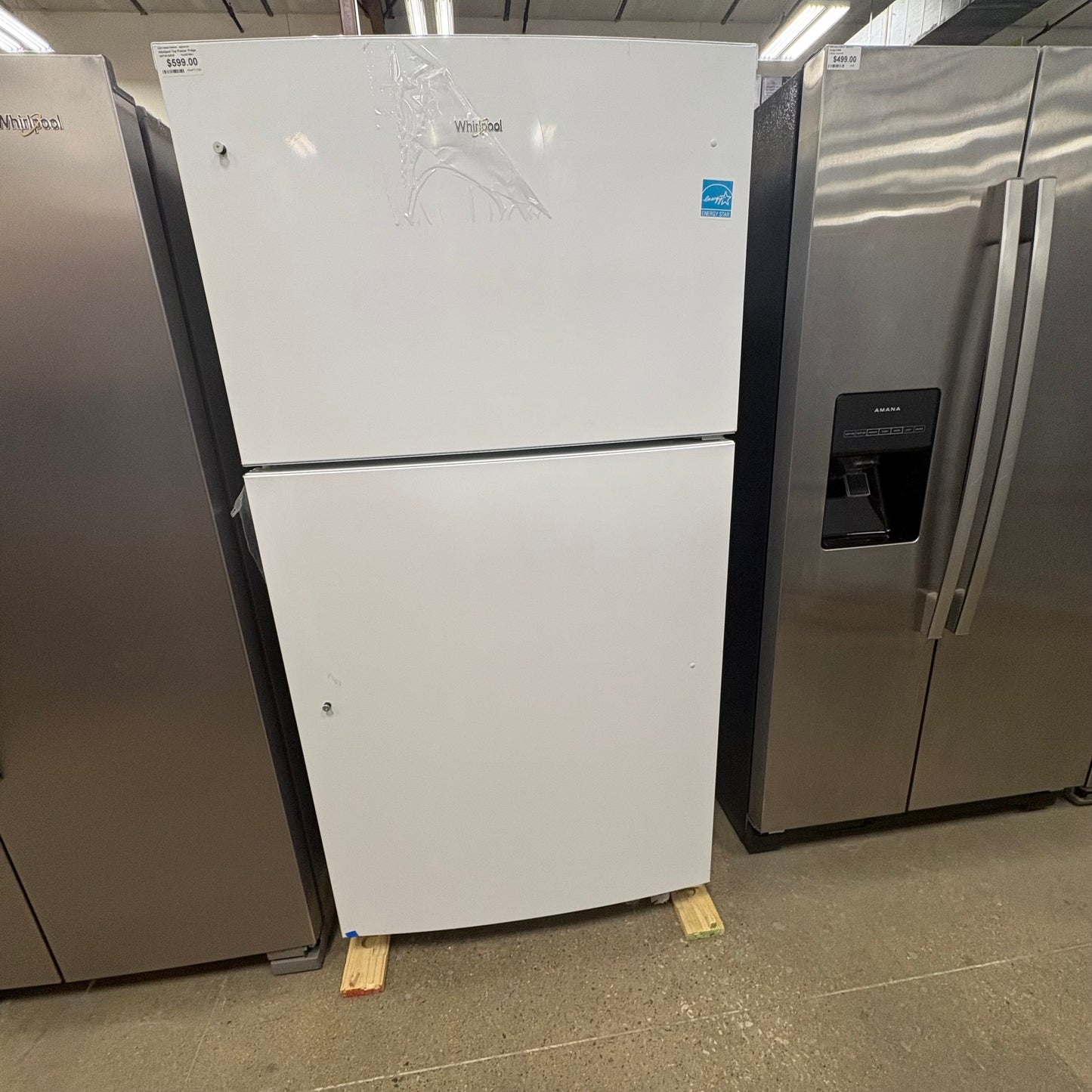 Whirlpool Top Freezer Fridge