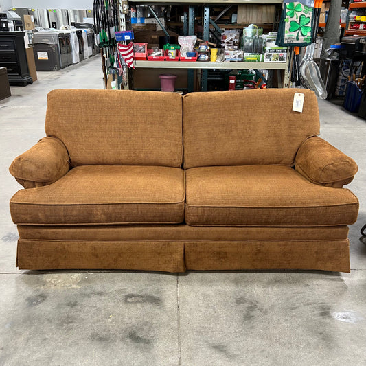 Burnt Orange Loveseat