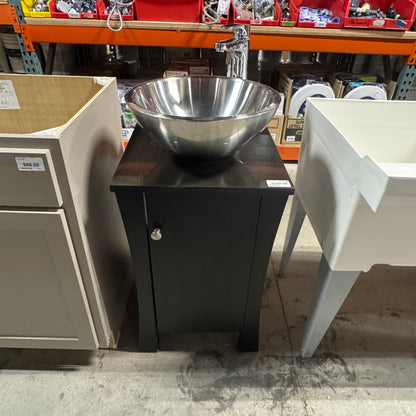 18" Espresso Vanity w/ Top