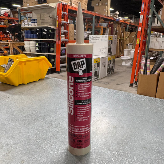 DAP Kitch & Bath Gray Silicone