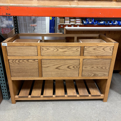 54" Solid Wood Vanity Base