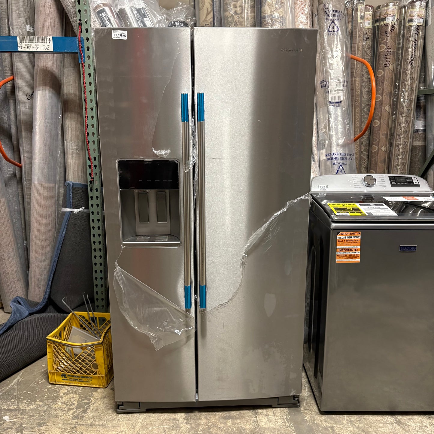 NEW Side by Side Fridge