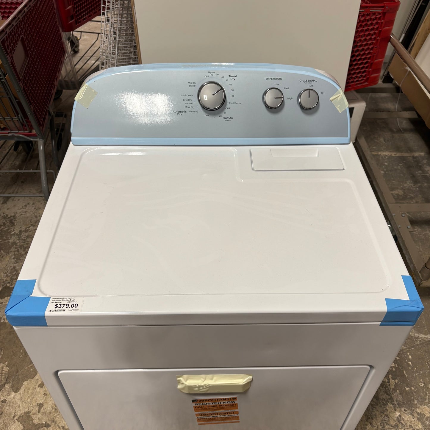 Whirlpool Electric Dryer