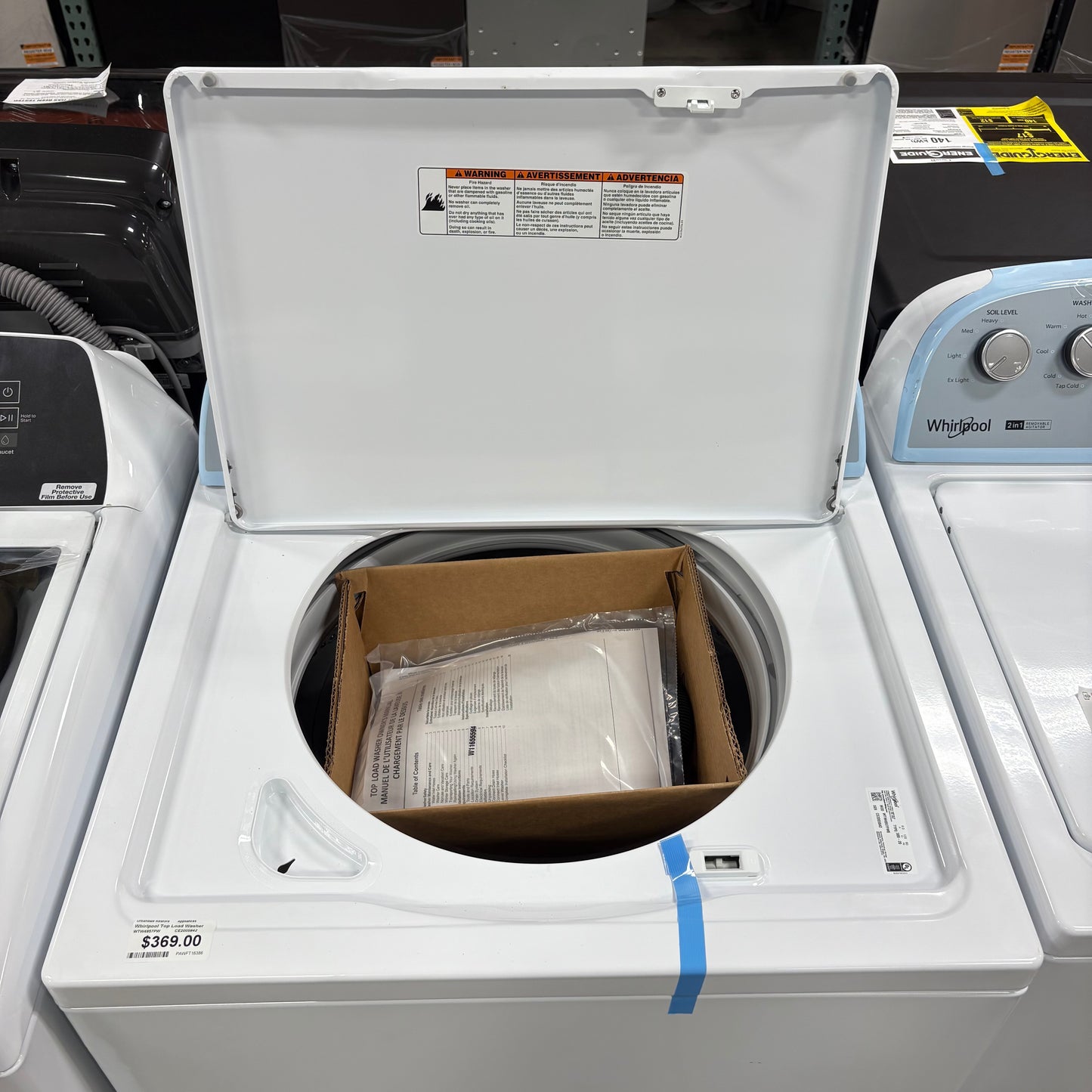 Whirlpool Top Load Washer