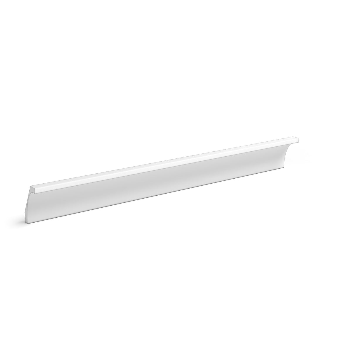 Special Order - 8 ft Cove Crown Molding Arcadia White Shaker - COV8