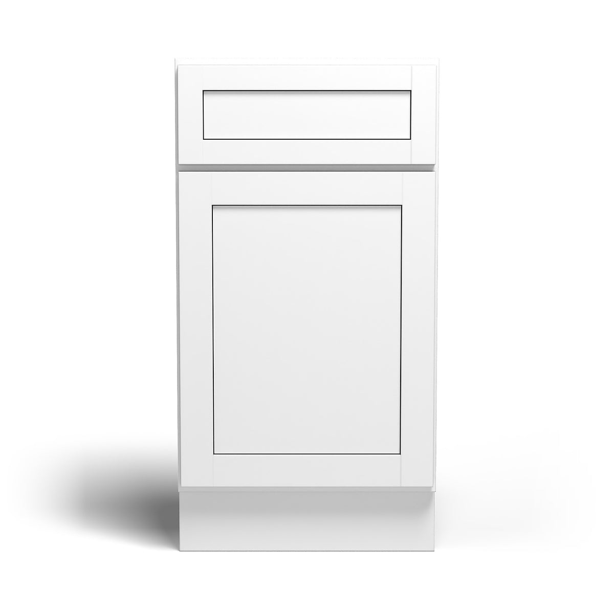 Special Order - 36" Corner Sink Front Arcadia White Shaker - CSF36 Arcadia White Base Cabinets Corner Base Cabinets GHI GHI Accessories Sink Bases SPACW Special Order
