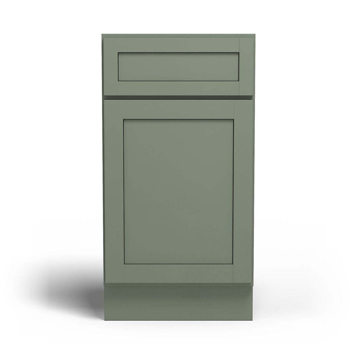 Special Order - 36" Corner Sink Front Forest Green - CSF36