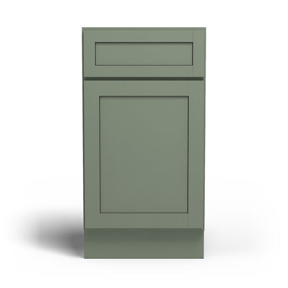 Special Order - 36" Corner Sink Front Forest Green - CSF36