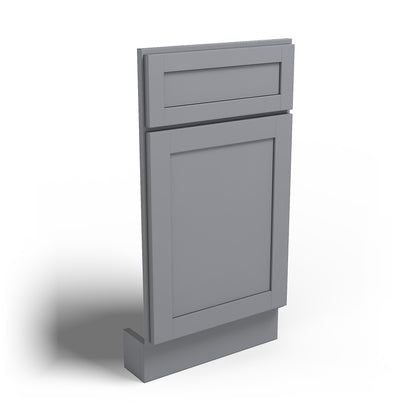 Special Order - 36" Corner Sink Front Pacific Gray - CSF36 Base Cabinets Corner Base Cabinets Corner Sink Floor GHI GHI Accessories Pacific Gray Sink Bases Special Order SPPGS