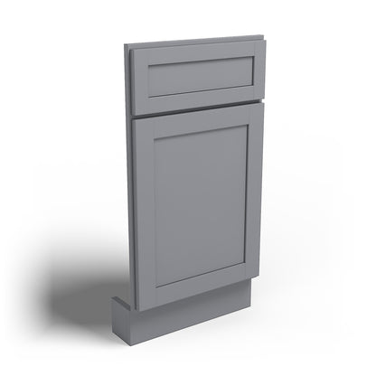 Special Order - 36" Corner Sink Front Pacific Gray - CSF36 Base Cabinets Corner Base Cabinets Corner Sink Floor GHI GHI Accessories Pacific Gray Sink Bases Special Order SPPGS