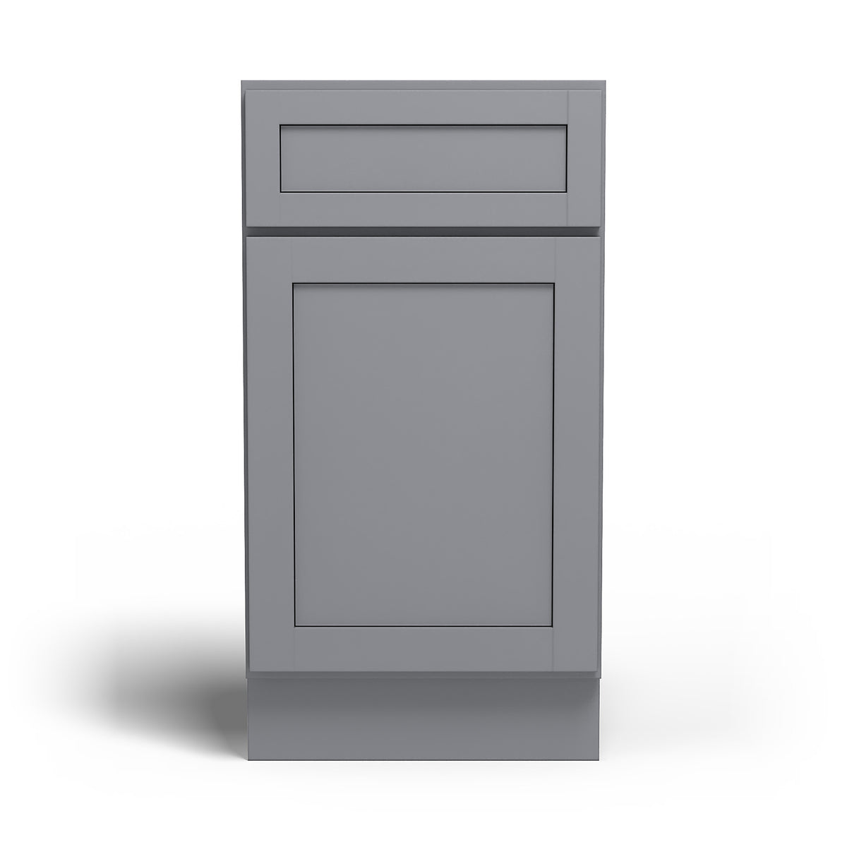 Special Order - 36" Corner Sink Front Pacific Gray - CSF36 Base Cabinets Corner Base Cabinets Corner Sink Floor GHI GHI Accessories Pacific Gray Sink Bases Special Order SPPGS