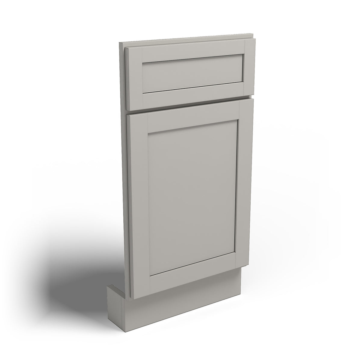 Special Order - 36" Corner Sink Front Stone Harbor Gray - CSF36 Base Cabinets Corner Base Cabinets GHI Sink Bases Special Order SPSHG Stone Harbor Gray