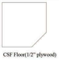 Special Order - Inside Floor to go with Corner Sink Front - CSF-FLOOR Corner Sink Floor GHI GHI Accessories SPACL SPACW SPCCB Special Order SPFTS SPMJS SPNCG SPNTL SPPGS SPRWS SPSDC SPSHG