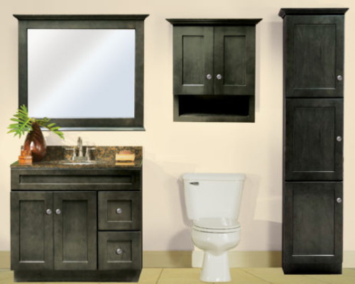 Special Order - 48" x 21" Vanity with Drawers Coastal Gray - V4821D Bathroom Coastal Gray GHI SPCSG Special Order Vanity Bases