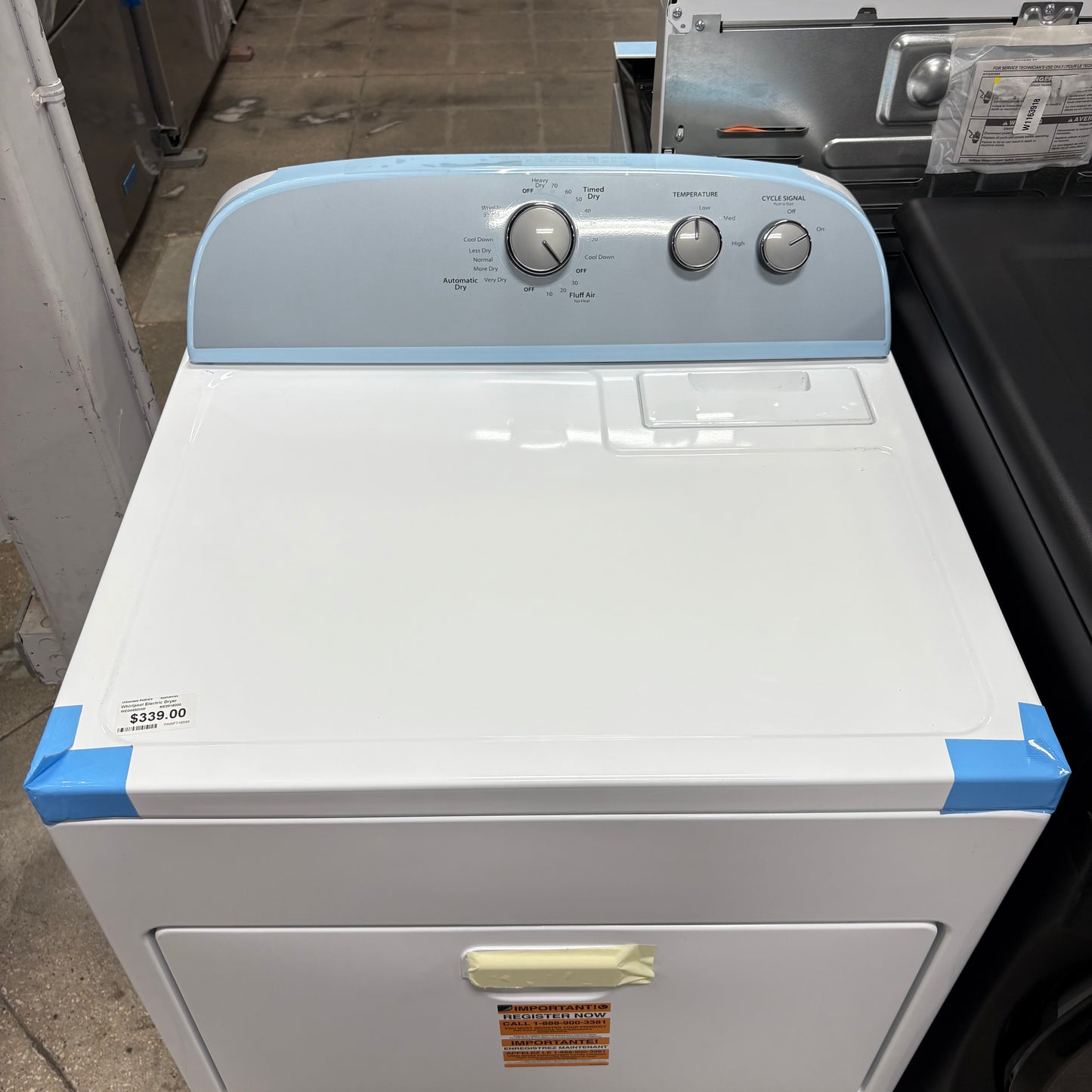 Whirlpool Electric Dryer