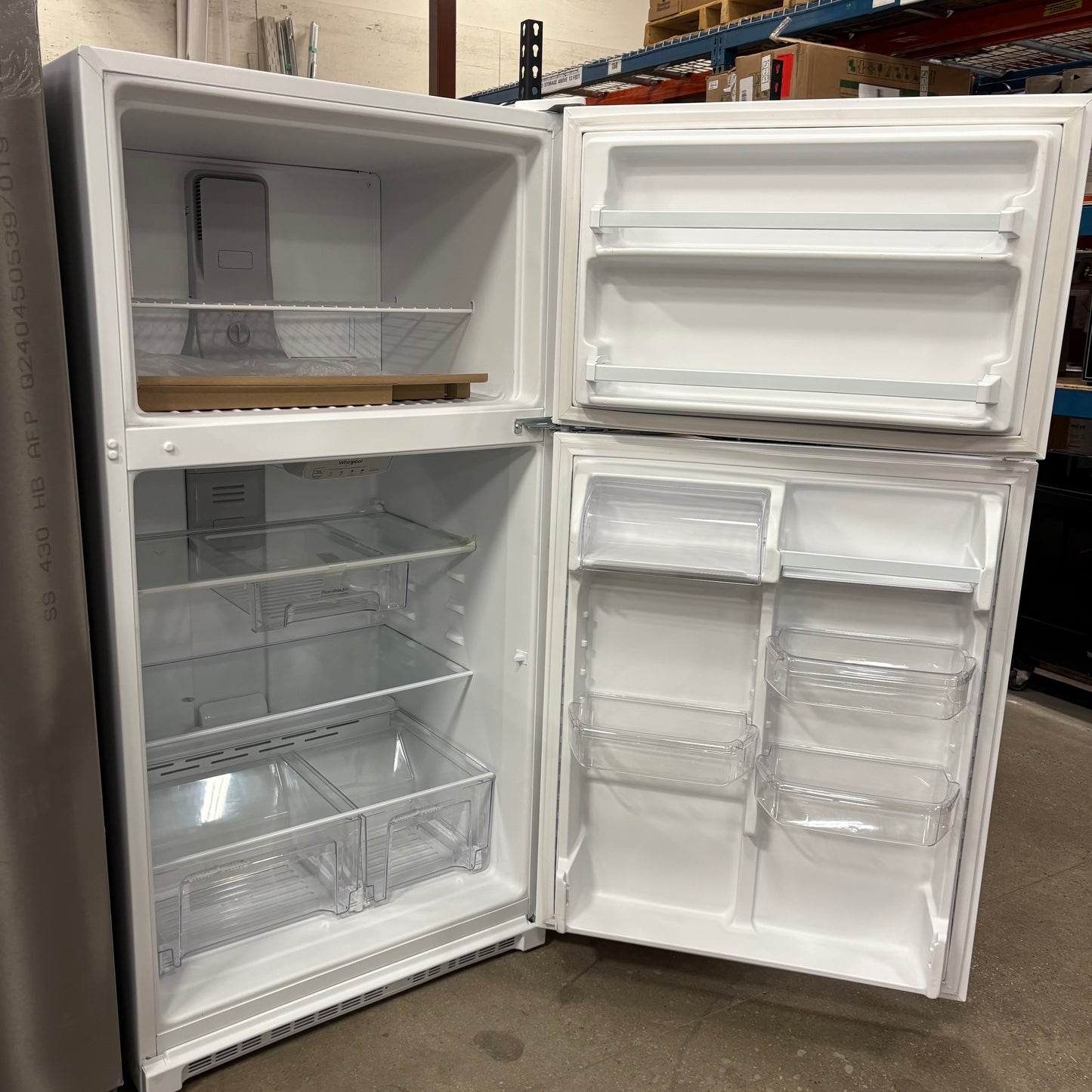 Whirlpool Top Freezer Fridge