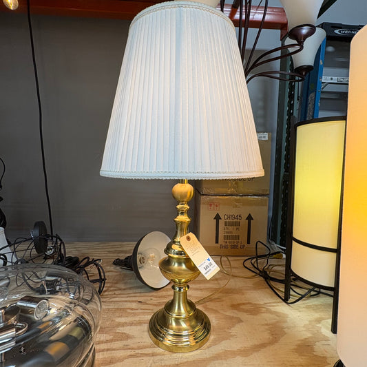 Solid Brass Lamp