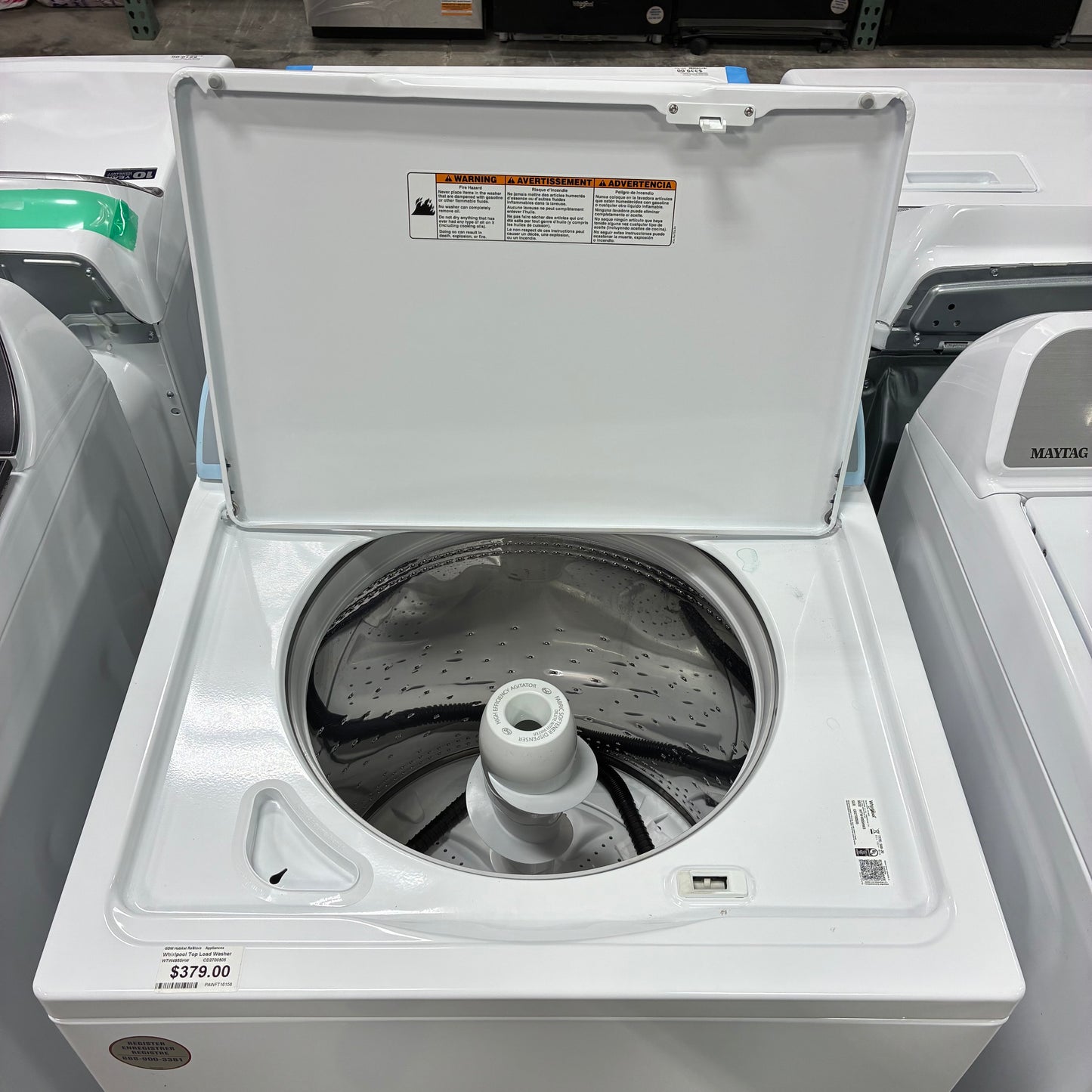 Whirlpool Top Load Washer