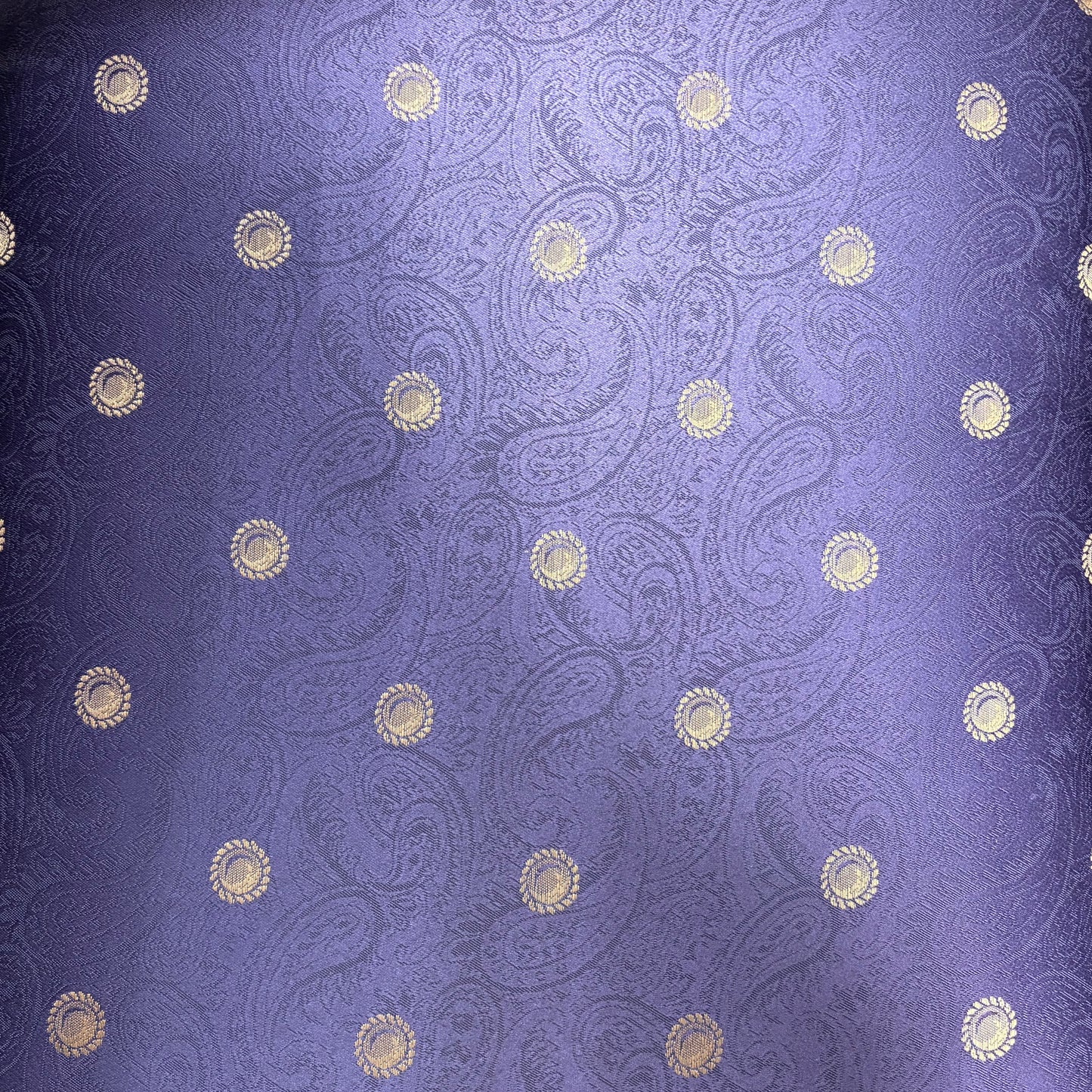 Purple Printed Arm Chair