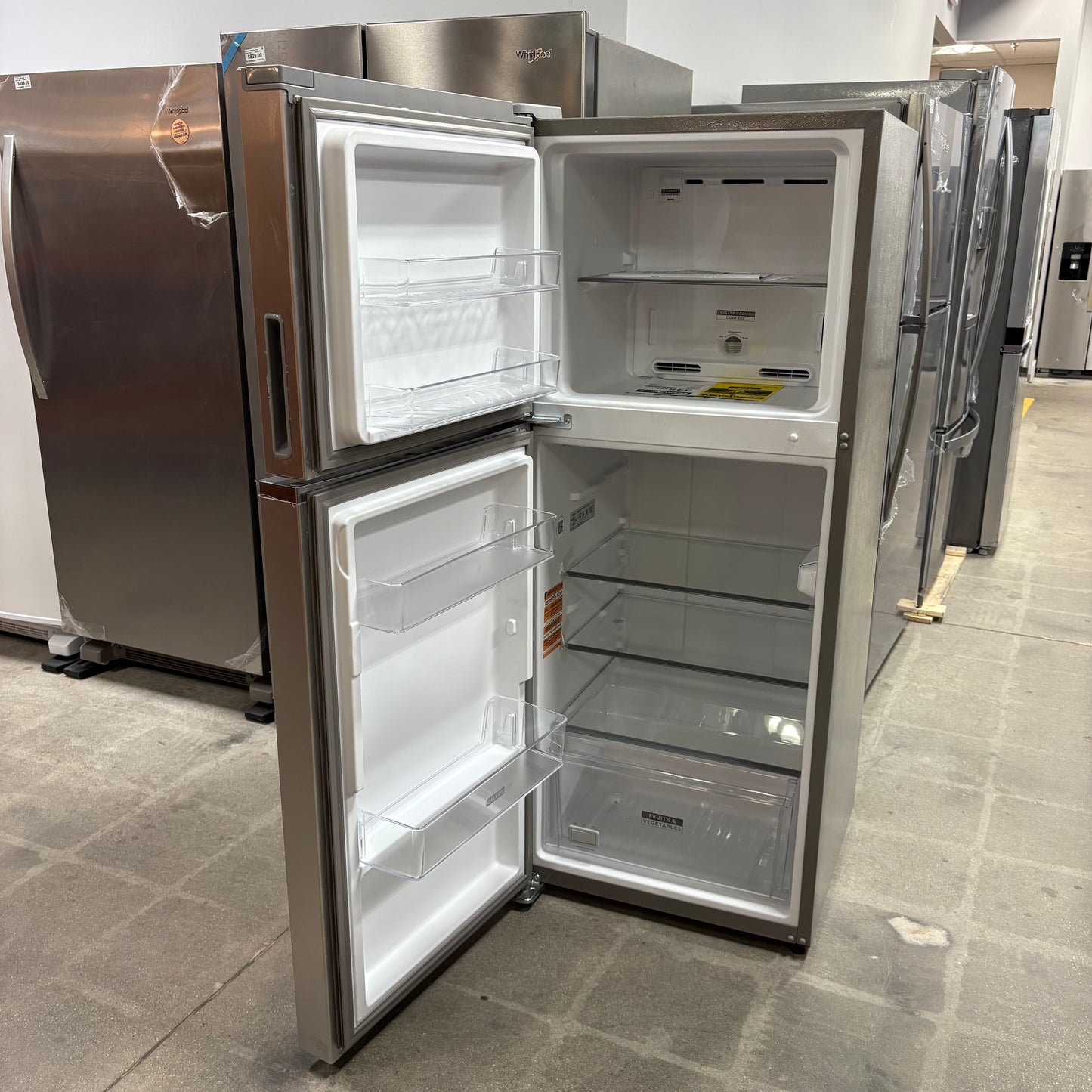 Whirlpool Top Freezer Fridge