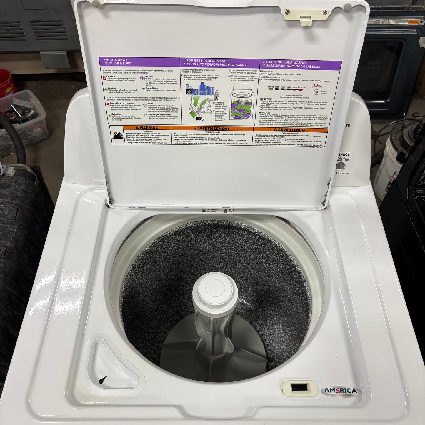 Admiral Top Load Washer