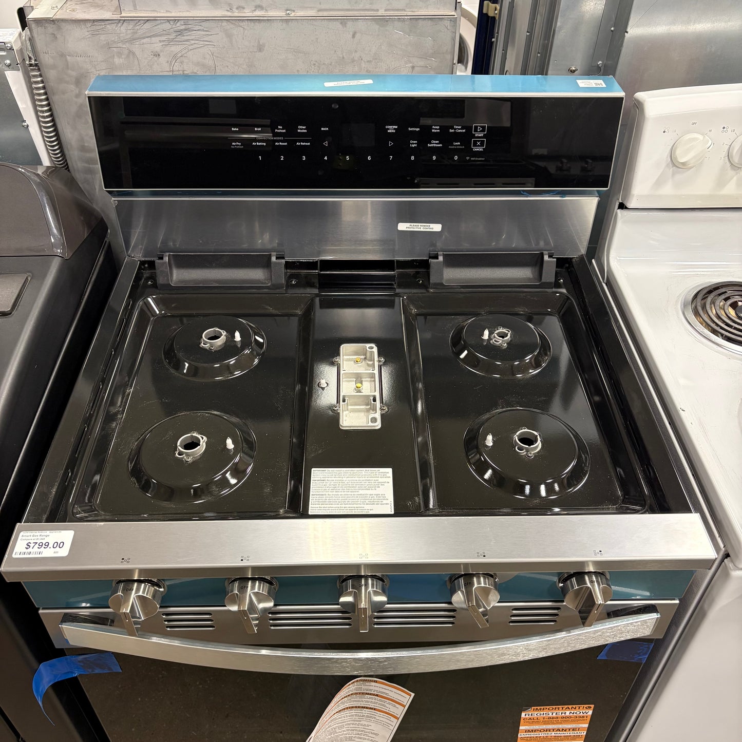 Whirlpool 5-Burner Gas Range