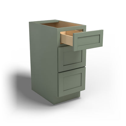 Special Order - 15" Drawer Base Cabinet Forest Green - DB15 Base Cabinets Drawer Bases Forest Green GHI Special Order SPFRG