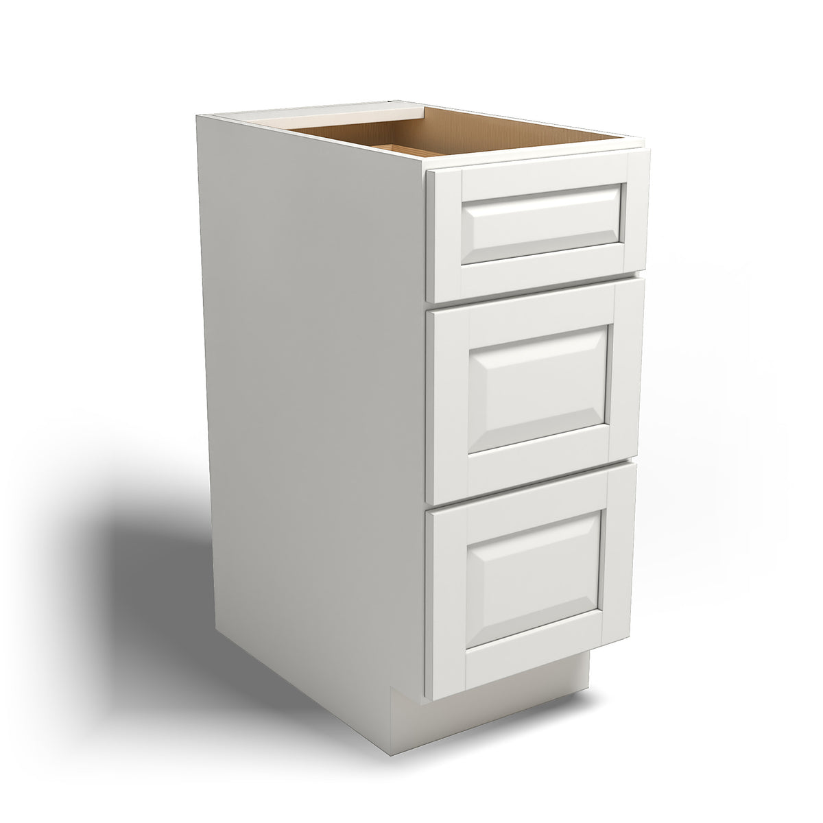 Special Order - 15" Drawer Base Cabinet Newport White - DB15 Base Cabinets Drawer Bases GHI Newport White Special Order SPNPW