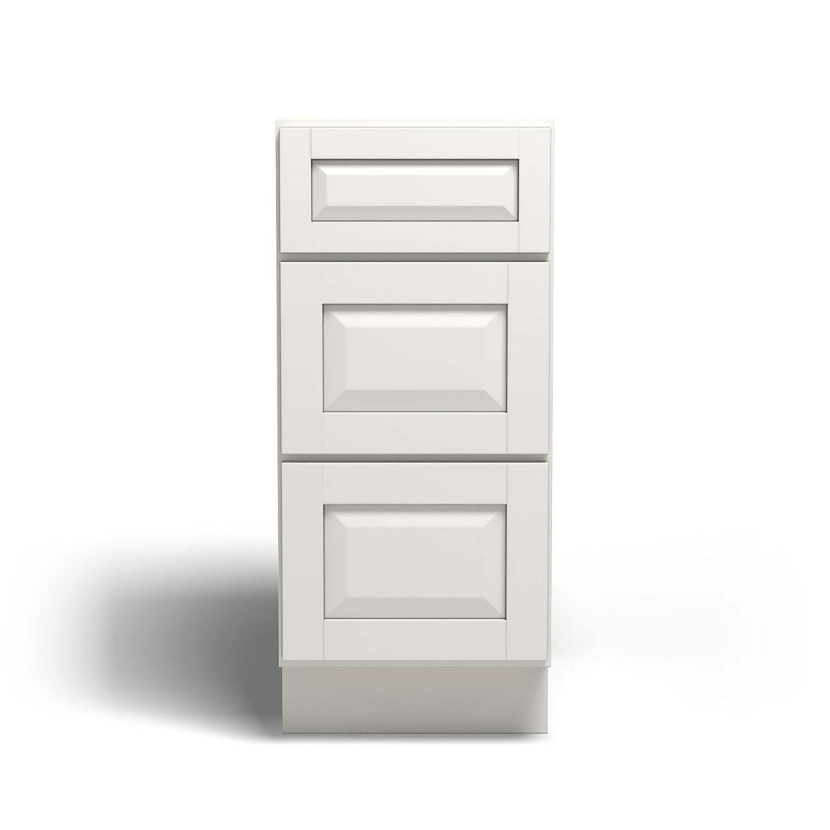 Special Order - 15" Drawer Base Cabinet Newport White - DB15 Base Cabinets Drawer Bases GHI Newport White Special Order SPNPW