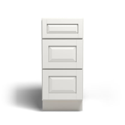 Special Order - 15" Drawer Base Cabinet Newport White - DB15 Base Cabinets Drawer Bases GHI Newport White Special Order SPNPW