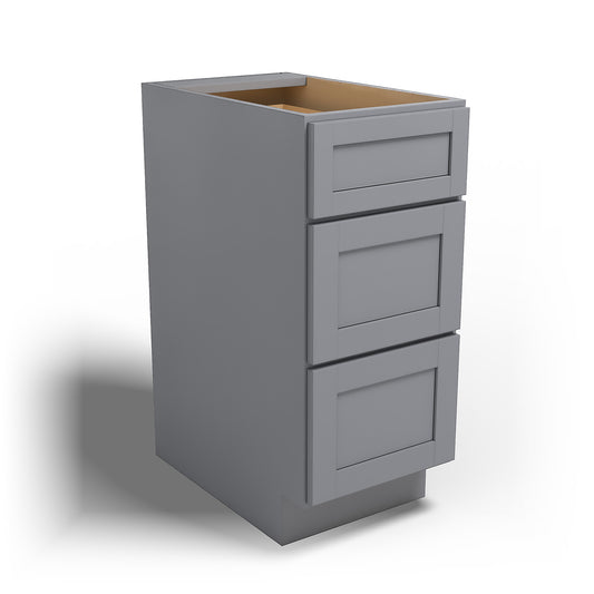 Special Order - 15" Drawer Base Cabinet Pacific Gray - DB15 Base Cabinets Drawer Bases GHI Pacific Gray Special Order SPPGS