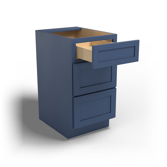 Special Order - 18" Drawer Base Cabinet Concord Blue - DB18 Base Cabinets Concord Blue Drawer Bases GHI SPCCB Special Order