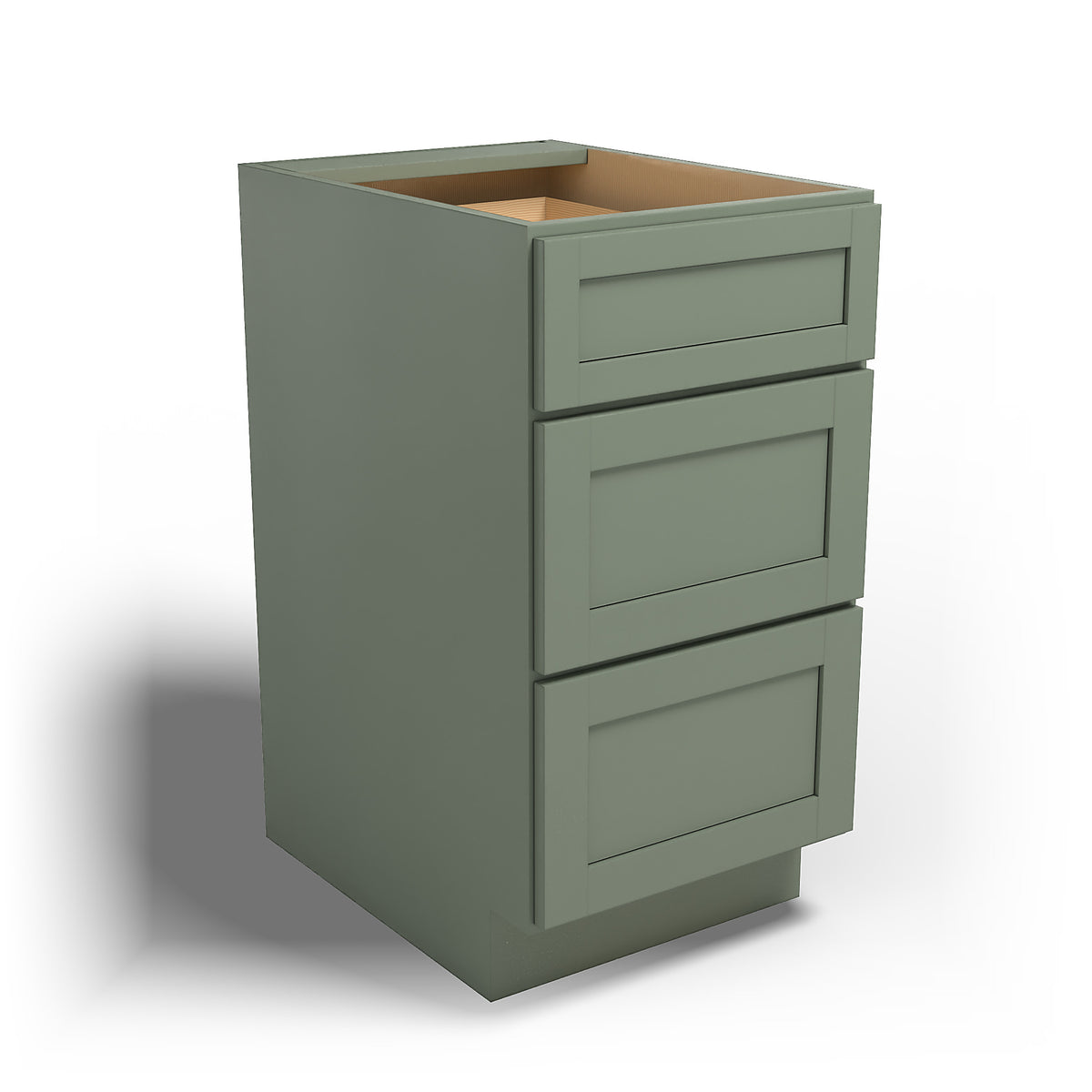 Special Order - 18" Drawer Base Cabinet Forest Green - DB18
