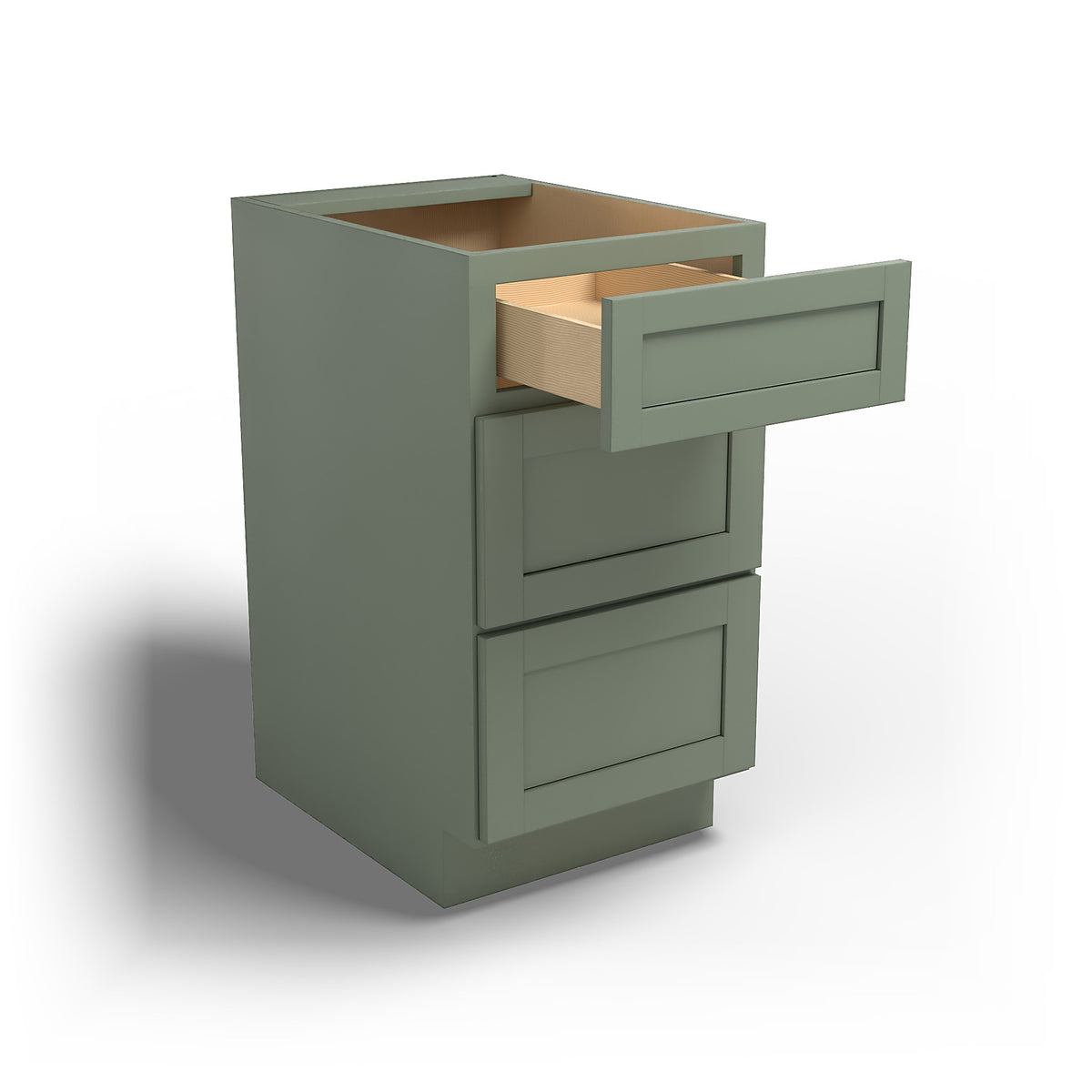Special Order - 18" Drawer Base Cabinet Forest Green - DB18