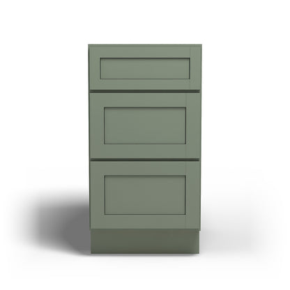 Special Order - 18" Drawer Base Cabinet Forest Green - DB18