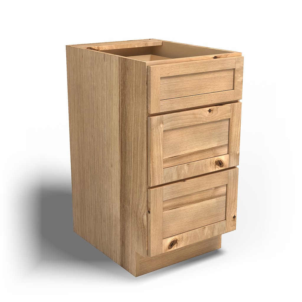 Special Order - 18" Drawer Base Cabinet Frontier Shaker - DB18 Base Cabinets Drawer Bases Frontier Shaker GHI Special Order SPFTS