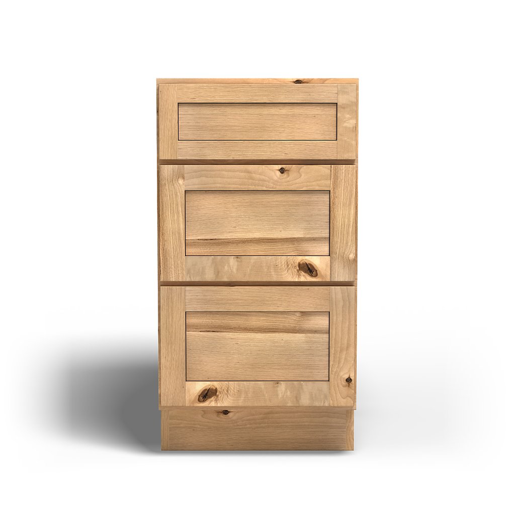 Special Order - 18" Drawer Base Cabinet Frontier Shaker - DB18 Base Cabinets Drawer Bases Frontier Shaker GHI Special Order SPFTS