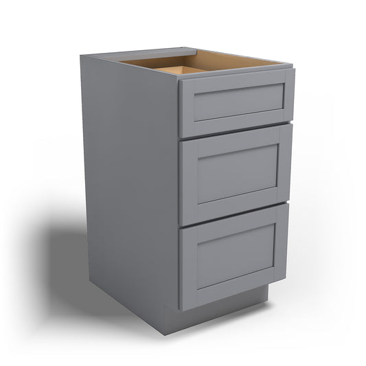 Special Order - 18" Drawer Base Cabinet Pacific Gray - DB18 Base Cabinets Drawer Bases GHI Pacific Gray Special Order SPPGS
