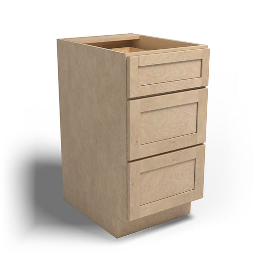 Special Order - 18" Drawer Base Cabinet Sonona Wheat - DB18 Base Cabinets Drawer Bases GHI Sonona Wheat Special Order SPSNW