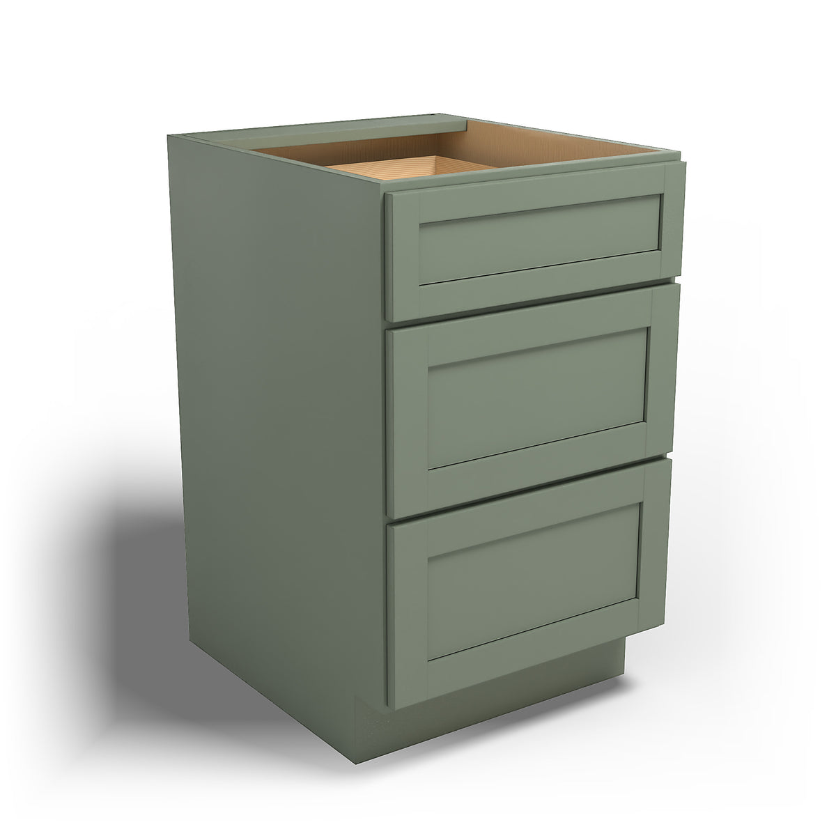 Special Order - 21" Drawer Base Cabinet Forest Green - DB21