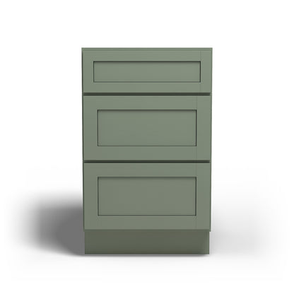 Special Order - 21" Drawer Base Cabinet Forest Green - DB21