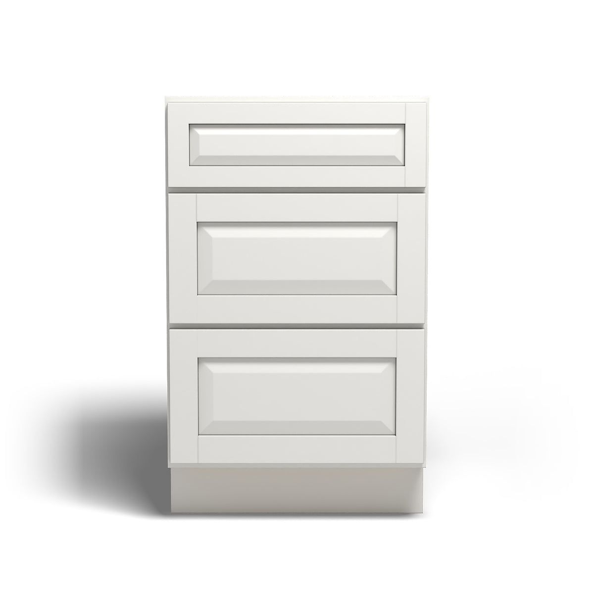 Special Order - 21" Drawer Base Cabinet Newport White - DB21 Base Cabinets Drawer Bases GHI Newport White Special Order SPNPW