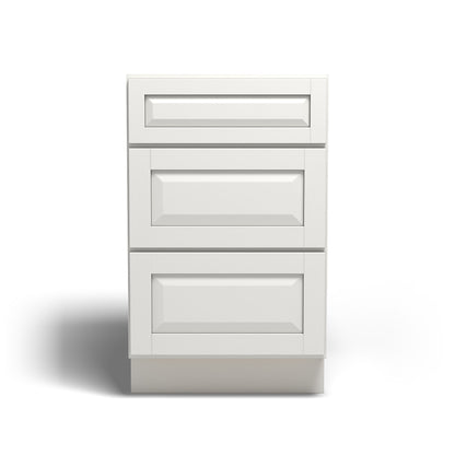 Special Order - 21" Drawer Base Cabinet Newport White - DB21 Base Cabinets Drawer Bases GHI Newport White Special Order SPNPW