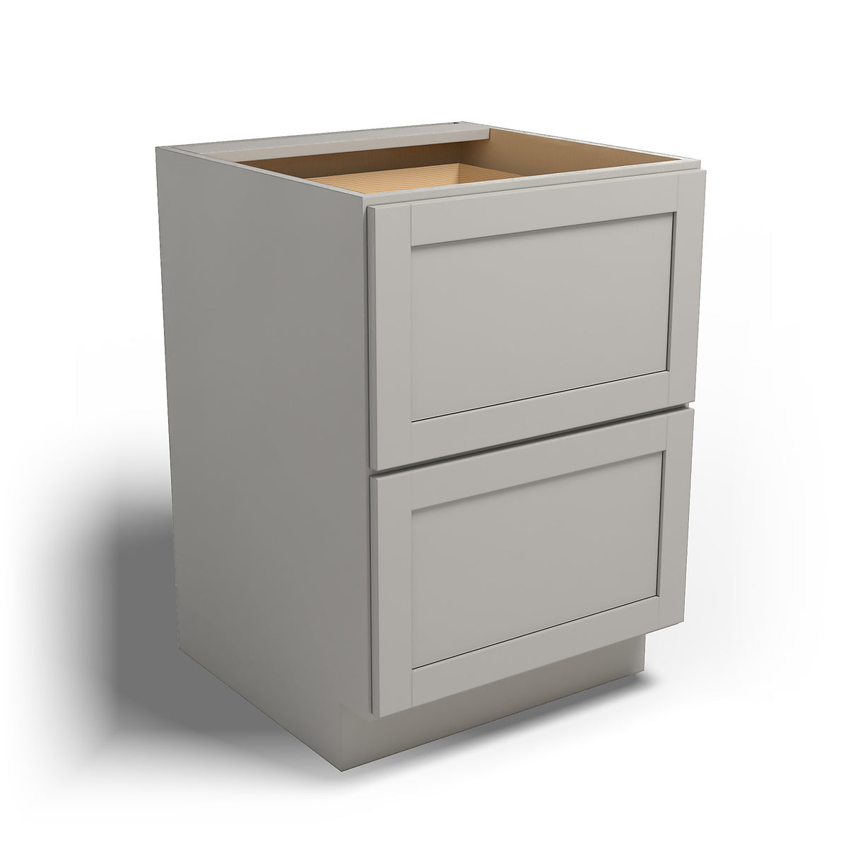 Special Order - 24" Drawer Base Cabinet with 2 Drawers Stone Harbor Gray - DB24-2 Base Cabinets Drawer Bases GHI Special Order SPSHG Stone Harbor Gray
