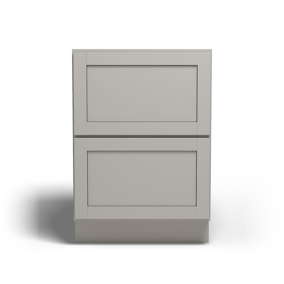 Special Order - 24" Drawer Base Cabinet with 2 Drawers Stone Harbor Gray - DB24-2 Base Cabinets Drawer Bases GHI Special Order SPSHG Stone Harbor Gray