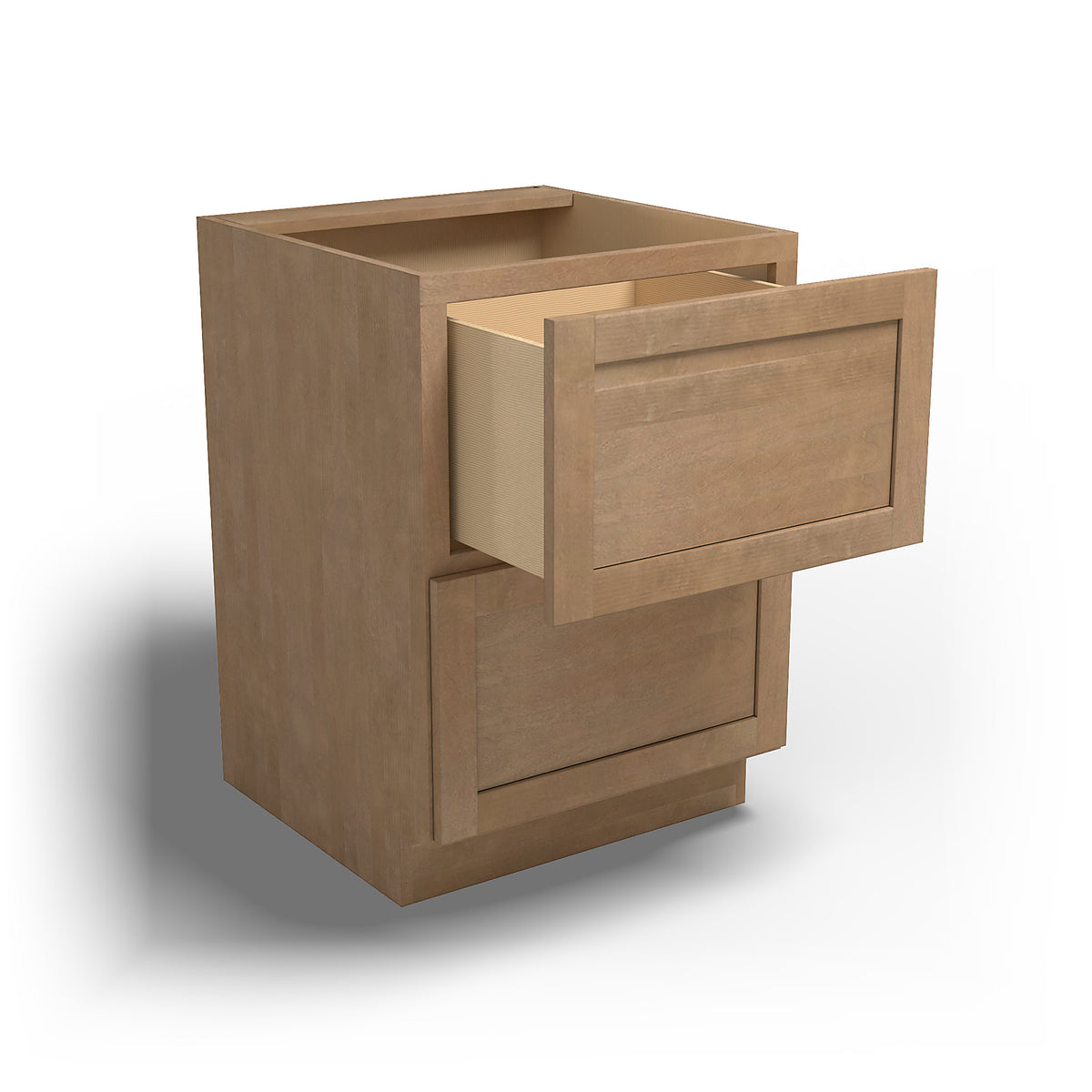 Special Order - 24" Drawer Base Cabinet with 2 Drawers Sonona Sand - DB24 Base Cabinets Drawer Bases GHI Sonona Sand Special Order SPSNS