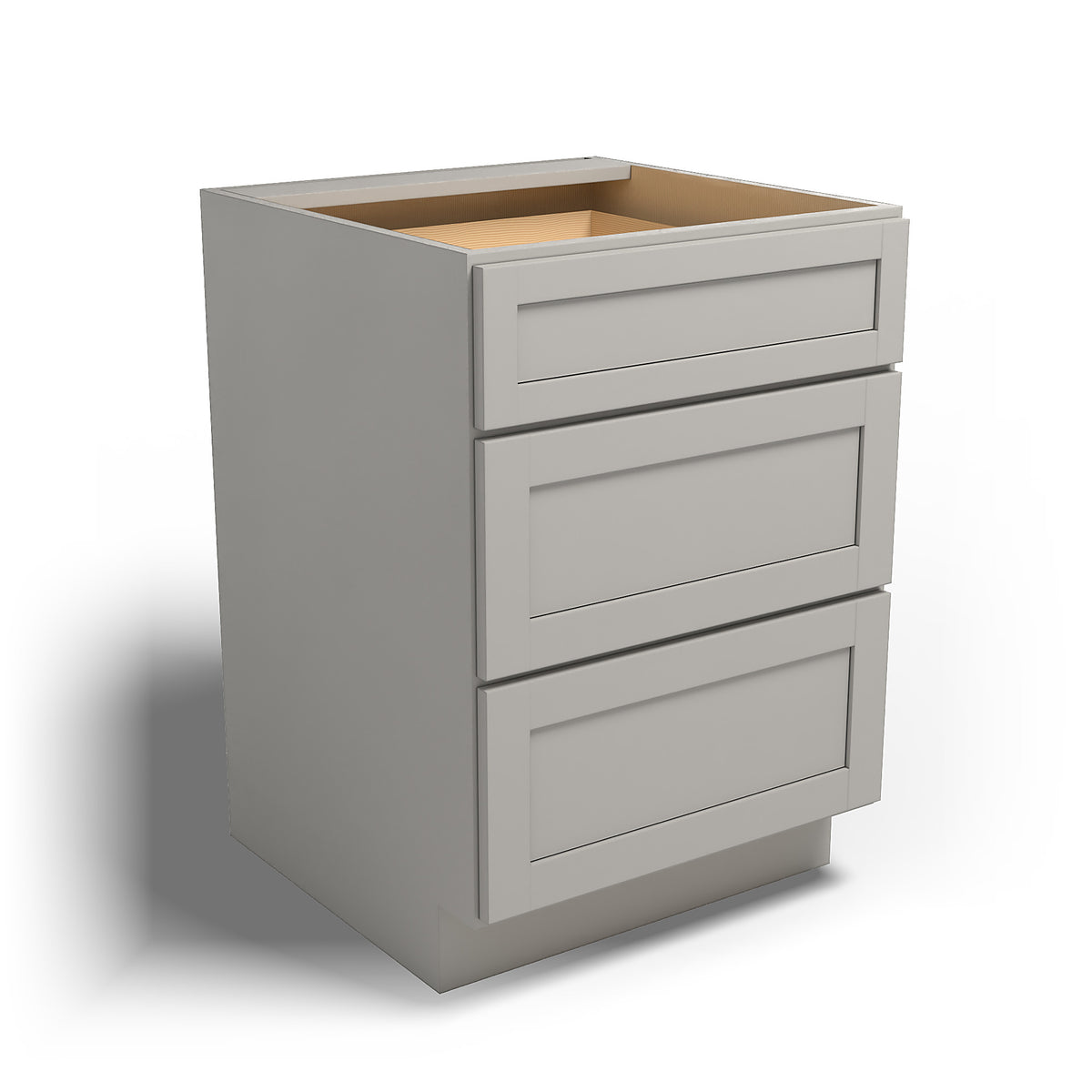 Special Order - 24" Drawer Base Cabinet with 3 Drawers Stone Harbor Gray - DB24 Base Cabinets Drawer Bases GHI Special Order SPSHG Stone Harbor Gray