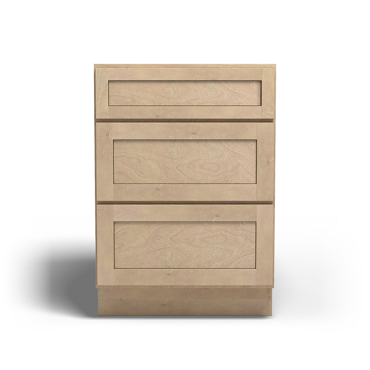 Special Order - 24" Drawer Base Cabinet with 3 Drawers Sonona Wheat - DB24 Base Cabinets Drawer Bases GHI Sonona Wheat Special Order SPSNW
