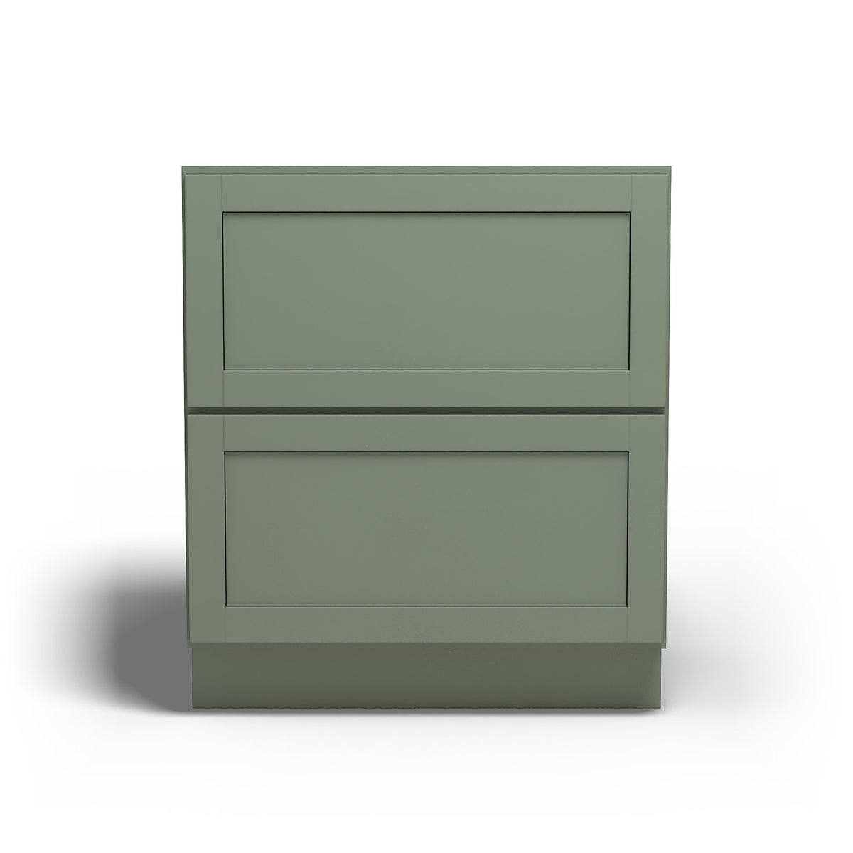 Special Order - 30" Drawer Base Cabinet with 2 Drawers Forest Green - DB30-2
