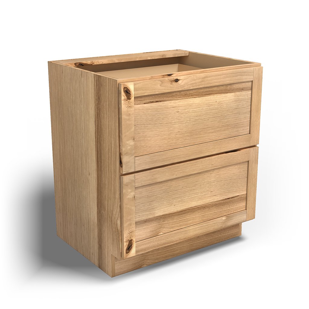 Special Order - 30" Drawer Base Cabinet with 2 Drawers Frontier Shaker - DB30 Base Cabinets Drawer Bases Frontier Shaker GHI Special Order SPFTS